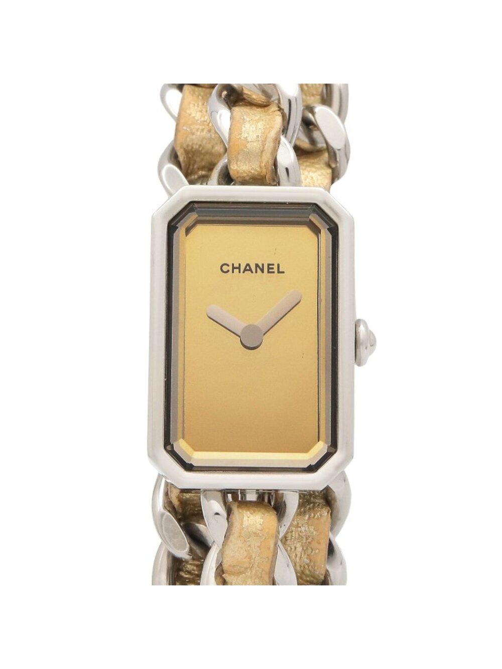Chanel Watch Premier Lock Stainless Steel Leather